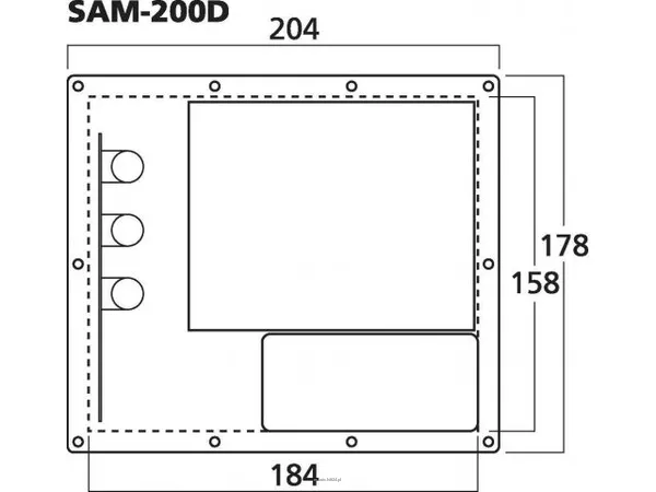 Monacor SAM-200D - 3