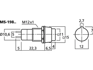 Monacor MS-198/RT
