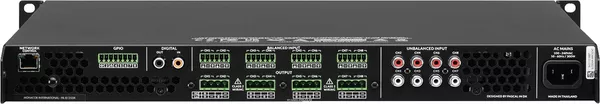 MONACOR PA-8125DX Wielofunkcyjny, 8-strefowy wzmacniacz matrycowo-miksujący Moc 8 x 125W (4/8Ω) lub 4 x 250W (100V) Praca w trybie 100V lub 4/8Ω - 2