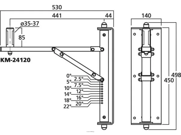 Monacor KM-24120 - 2