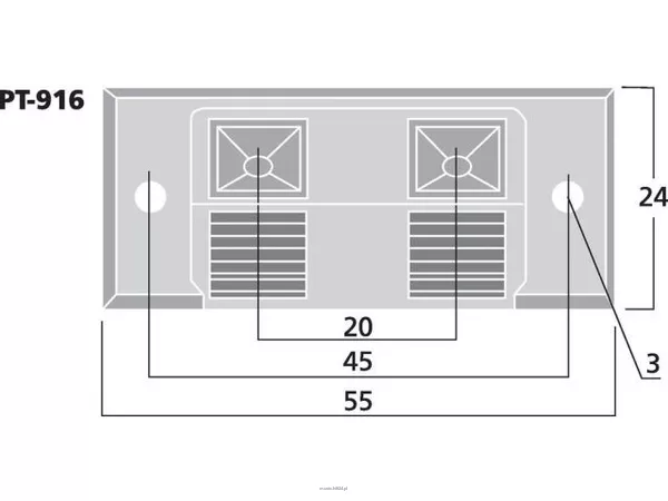 Monacor PT-916 - 2