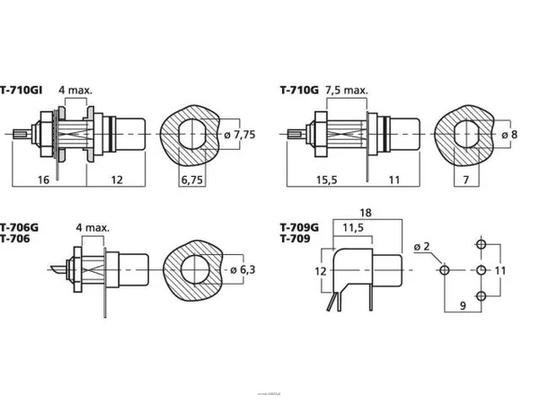 Monacor T-710G - 2