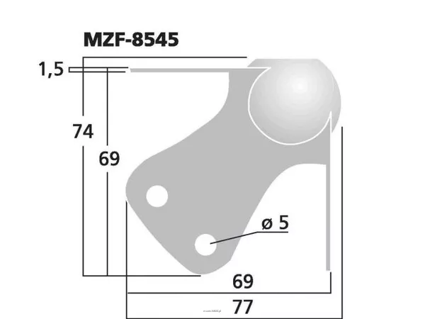 Monacor MZF-8545 - 2