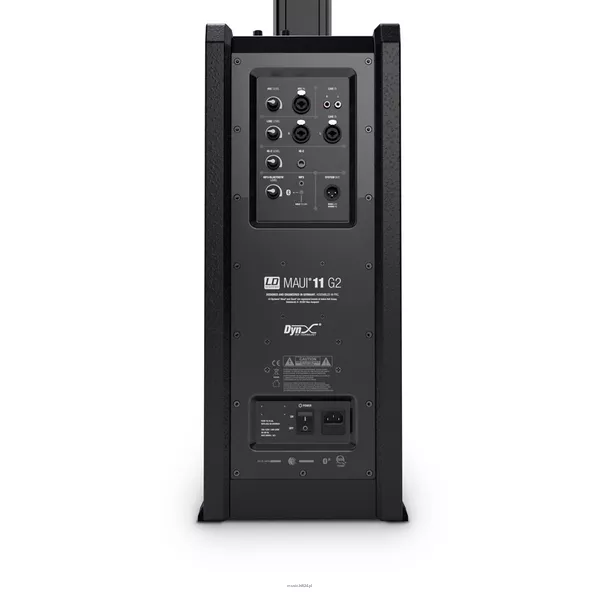 LD Systems MAUI 11 G2 Przenośny system kolumn PA z mikserem i modułem Bluetooth, czarny  - 6