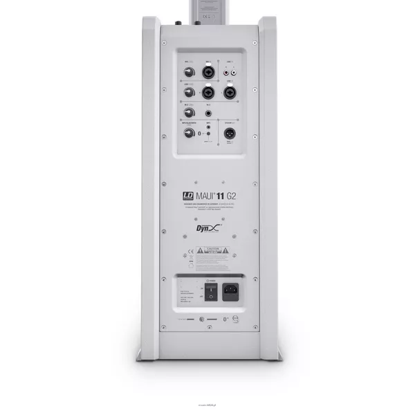 LD Systems MAUI 11 G2 Przenośny system kolumn PA z mikserem i modułem Bluetooth, czarny  - 21