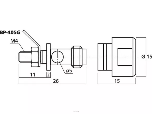 Monacor BP-405G - 2