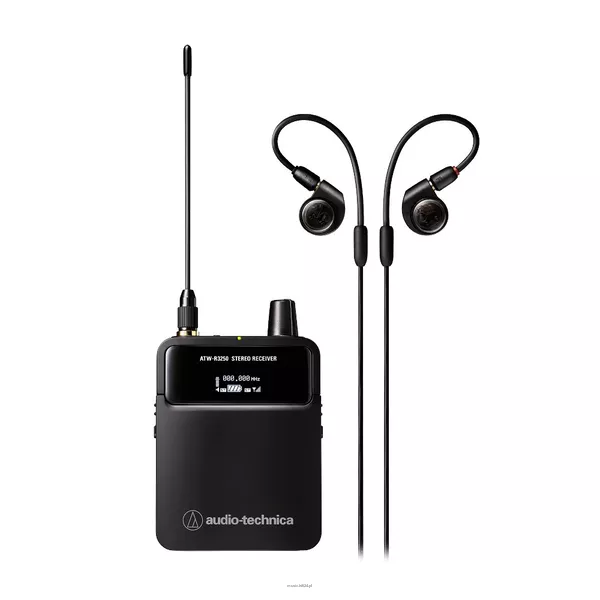 Audio-technica  ATW-3255EG2 - IEM Seria 3000 (580-714 MHz) - bezprzewodowy odsłuch douszny - 3