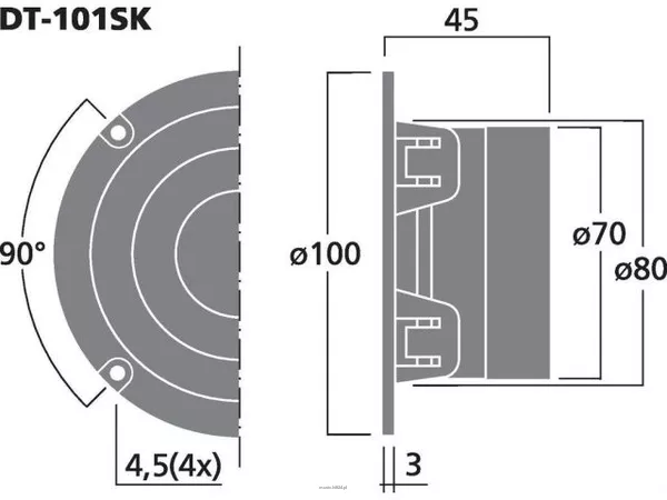 Monacor DT-101SK - 3