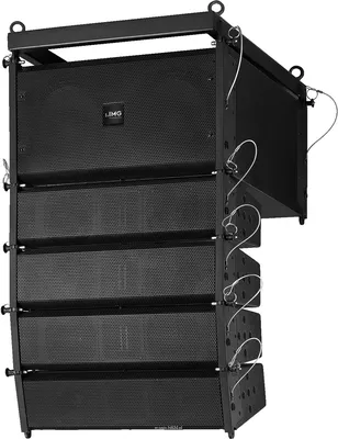 MONACOR L-RAY/1000  Profesjonalny, aktywny system głośnikowy line-array PA (z oprogr. DSP), 1000W