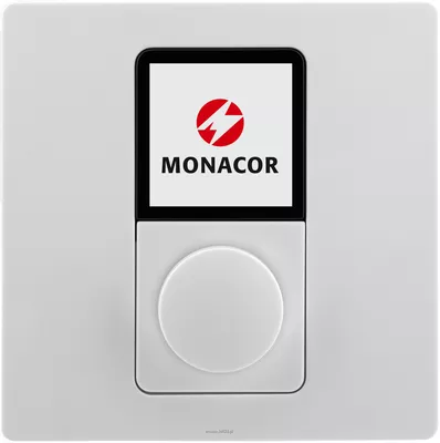 MONACOR WP-1/WH Panel ścienny do wzmacniacza PA-4125DX oraz PA-4125DX/DT.