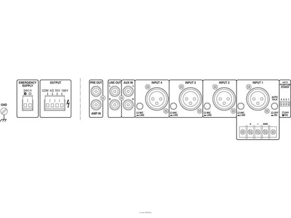 Monacor PA-900 - 3