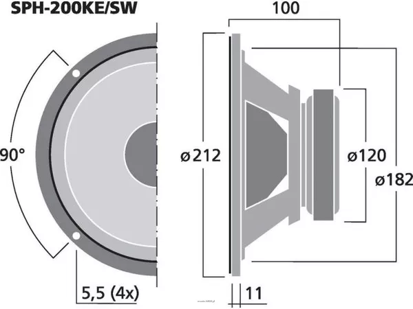 Monacor SPH-200KE/SW - 3