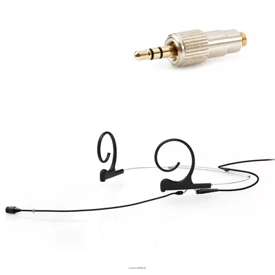 DPA 4266-OC-F-B34-LH - 4266 CORE Omni Flex Headset Mic, 110 mm Boom, Black, Mini-Jack