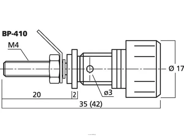 Monacor BP-410 - 2