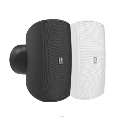 AUDAC ATEO4M  Black and White version – 35W – 16Ω  Głośnik do montażu powierzchniowego wewnątrz i na zewnątrz z CleverMount+™