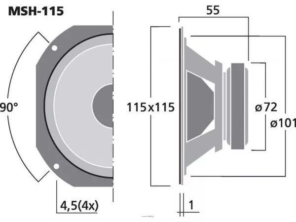Monacor MSH-115 - 3