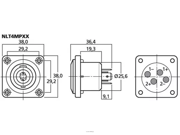 Monacor NLT4MPXX - 2