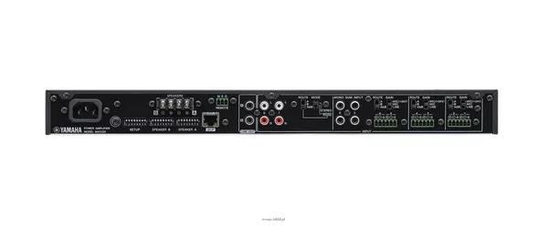 YAMAHA MA2120 Przełączany wzmacniacz miksujący klasy D Lo-Z/Hi-Z (Lo-Z: 2 × 120 W przy 4 Ω, 2 × 100 W przy 3 Ω / 8 Ω) - 2