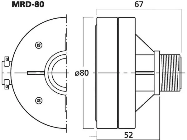Monacor MRD-80 - 2