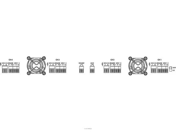 Monacor PA-4120D - 2
