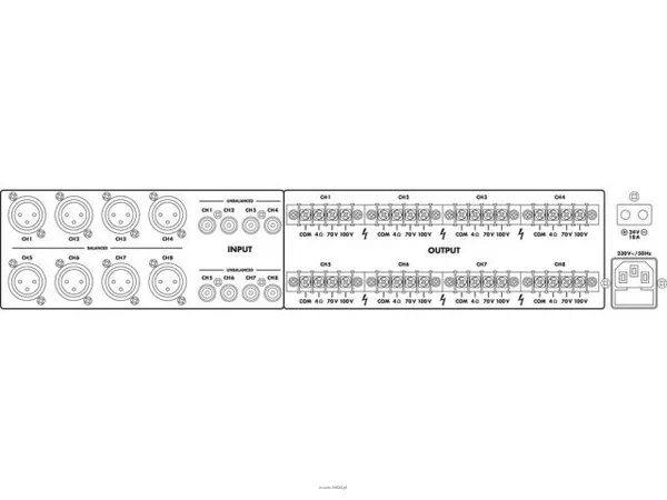 Monacor PA-1850D - 2