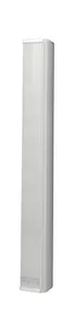 Biamp Desono COLS81 wąska(66mm) i płytka (66mm) (wys 613mm) kolumna głośnikowa wodoodporna - IP 66; 8x2" woofer i 1" tweeter 30-15-6W/70-100V lub 40W/8Ω, 250-20kHz; BIAŁA