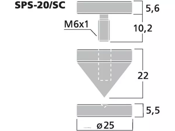 Monacor SPS-20/SC - 2