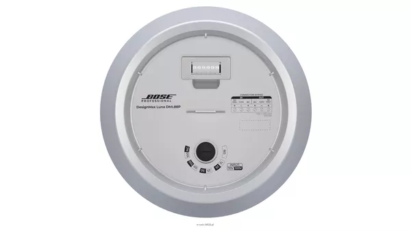 Bose DesignMax Luna 140°/ BOSE Veritas 2160BL Moc wyjściowa:  2x 160W/4-8 Ohm Bluetooth Zestaw nagłośnienia  szerokiego, zrównoważonego pokrycia dźwiękiem,Moc znamionowa (ciągła): 140 W - 3