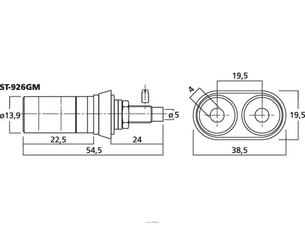 Monacor ST-926GM - 2
