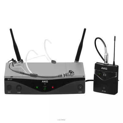 AKG WMS420 Headworn Set Band D - Mikrofonowy zestaw bezprzewodowy