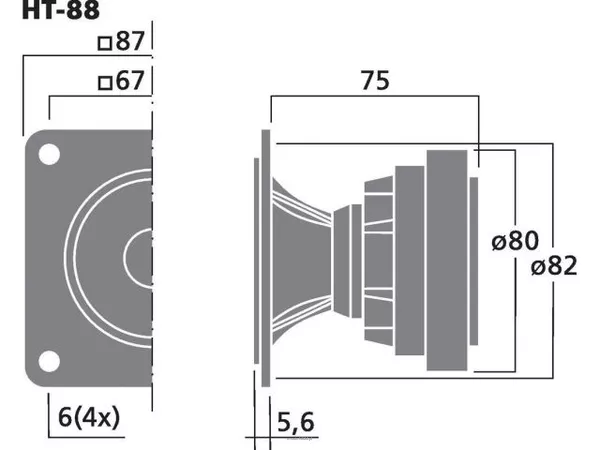 Monacor HT-88 - 3