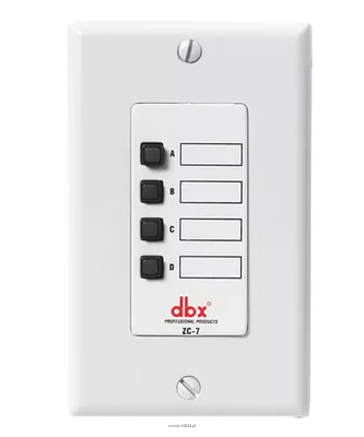 dbx ZC-7 - Kontroler ścienny