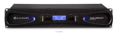 Crown XLS 2502 - Dwukanałowy wzmacniacz mocy, DSP  2x1200W/2Ω, 2x775W/4Ω, 2x440W/8Ω, 1550W/8Ω/mono, 2400W/4Ω/mono, klasa D