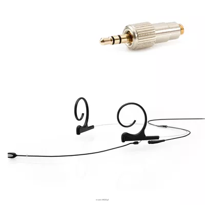 DPA 4188-DC-F-B34-LH - 4188 CORE Directional Flex Headset Mic, 120 mm Boom, Black, Mini-Jack