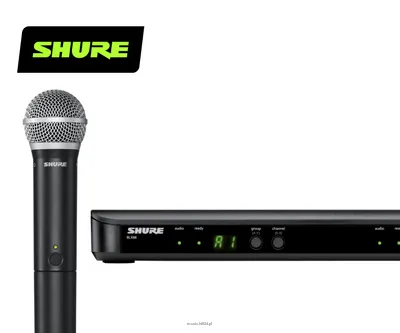 Shure BLX288E/PG58 Podwójny zestaw bezprzewodowy 