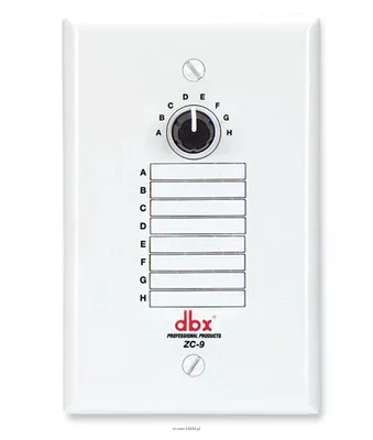 dbx ZC-9 - Kontroler ścienny