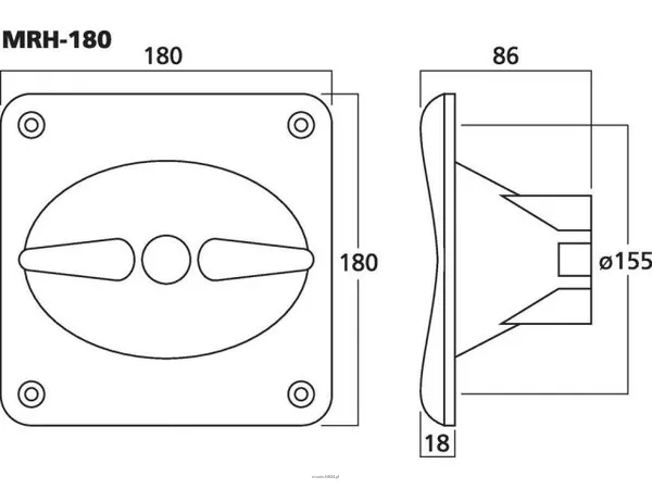 Monacor MRH-180 - 2