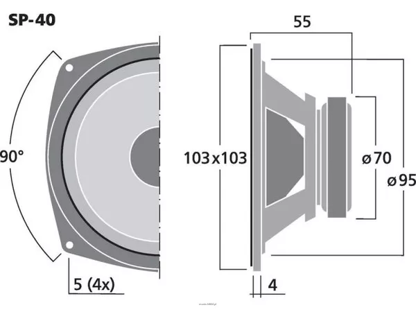 Monacor SP-40 - 3