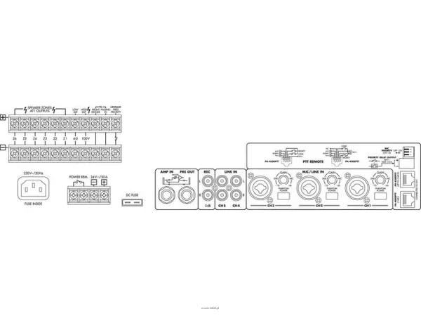 Monacor PA-6600 - 2