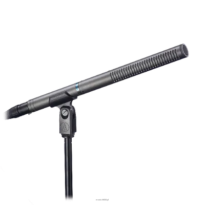 Audio-technica AT897 - Mikrofon pojemnościowy typu shotgun o dług. 279 mm (zasilanie fantom lub bateria)