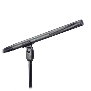Audio-technica AT897 - Mikrofon pojemnościowy typu shotgun o dług. 279 mm (zasilanie fantom lub bateria)