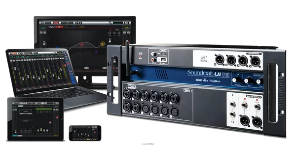 Soundcraft Ui16 Zdalnie zarządzany cyfrowy mikser, 16-wejścia - 3