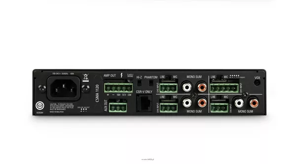 JBL CSMA 180/1120 Profesjonalne miksery-wzmacniacze do zastosowań komercyjnych - 3
