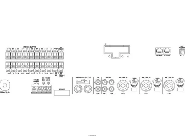 Monacor PA-6020Z - 2