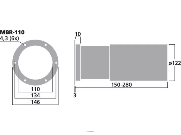 Monacor MBR-110 - 2