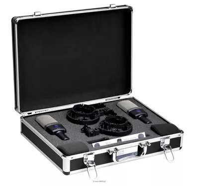 AKG C214 Stereo Set - Zestaw stereo mikrofonów pojemnościowych wielkomembranowych