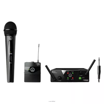 AKG WMS40 Mini2 Mix Set BD US45A/C EU/US/UK - Mikrofonowy zestaw bezprzewodowy