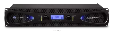 Crown XLS 1002 - Dwukanałowy wzmacniacz mocy, DSP 2-kanałowy, moc: 2x550W/2Ω, 2x350W/4Ω, 2x215W/8Ω, 700W/8Ω/mono, 1100W/4Ω/mono, klasa D, procesor DSP