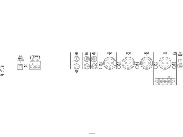 Monacor PA-928D - 2