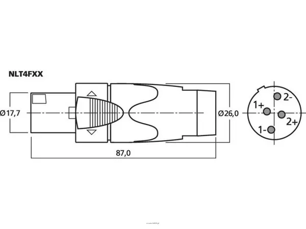 Monacor NLT4FXX - 3